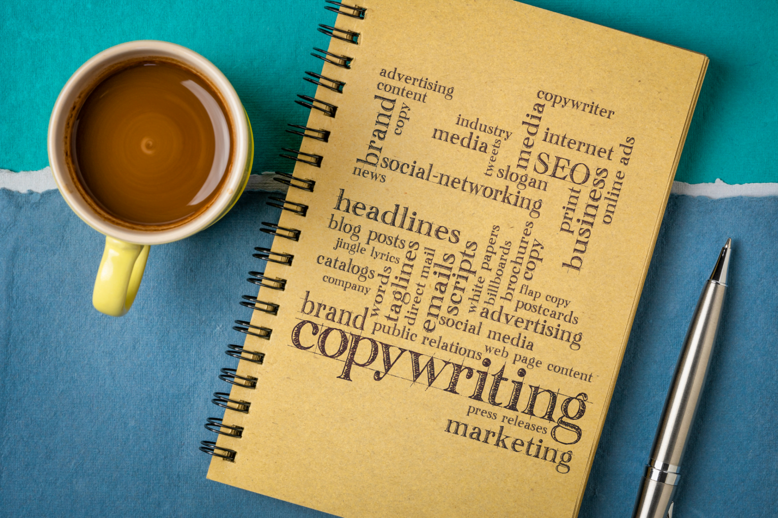 Book that says copywriting